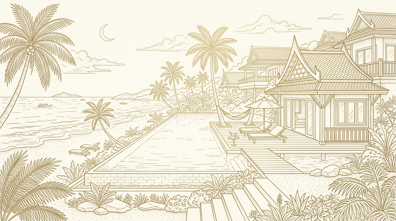 HOTEL & RESORT PROPERTY FUNDING - Luxury Doodle Art